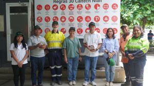 The Autoridade Nacional do Petróleo - Timor-Leste (ANP I.P.) team is visiting CALTECH's material recovery facility in Beduku. This visit aimed to strengthen ties with a successful business group in Timor-Leste's project management sector. It fostered collaboration and insight exchange between ANP and CALTECH, focusing on improving waste management and preparing CALTECH for future projects.