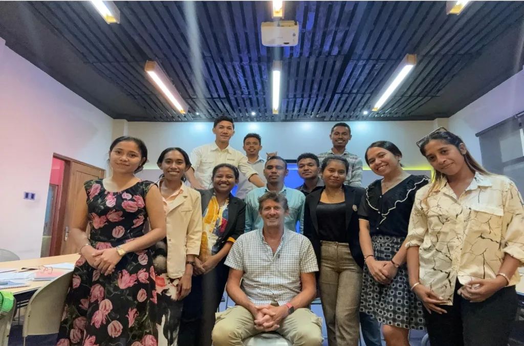 GIP Interns attending English courses at LELI